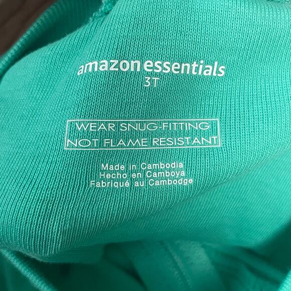 Amazon Essentials Footed Full Zip Sleepers NEW Size 3T Grippy Lot of 3 - Picture 4 of 4